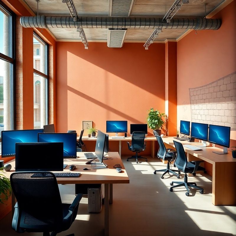 Interijer softverskog studija u Splitu